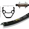 BIKE&CO Hinterrad 26 Zoll Schraubkranz 6/7-fach