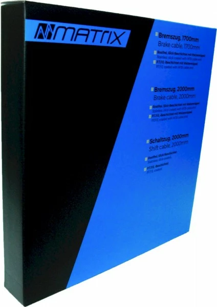 BIKE&CO MATRIX Bremsinnenzug Für Vorder- Oder Hinterrad P.T.F.E. Beschichtet 1 BIKE&CO MATRIX Bremsinnenzug Für Vorder- Oder Hinterrad P.T.F.E. Beschichtet