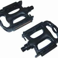 BIKE&CO Pedal Kunststoff Schwarz