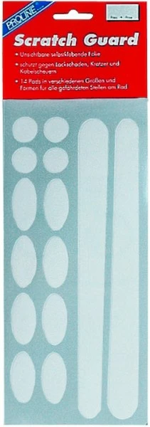 Diverse Proline Folie Selbstklebend - Fahrrad Lackschutz 1 Diverse Proline Folie Selbstklebend - Fahrrad Lackschutz