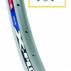 BIKE&CO RYDE Hinterrad 26 Zoll Rigida X-Plorer Silber Shimano 7-Gang