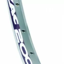 BIKE&CO RYDE Hinterrad 28 Zoll Rigida ZAC 2000 Freilauf Silber Shimano 7-Gang Silber