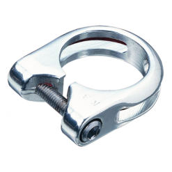 BIKE&CO Sattelstütz-Klemme Alu 31.8 Silber