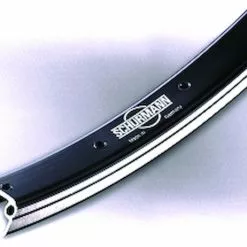 BIKE&CO Schürmann Hinterrad 26 Zoll Schwarz Alu Schraubkranz 7/8 Fach