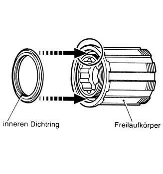 Shimano Kassettenkörper XT 9-fach FC-M770 1 Shimano Kassettenkörper XT 9-fach FC-M770