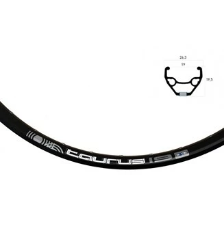 BIKE&CO Vorderrad 26 Rigida Taurus Disk 1 BIKE&CO Vorderrad 26 Rigida Taurus Disk